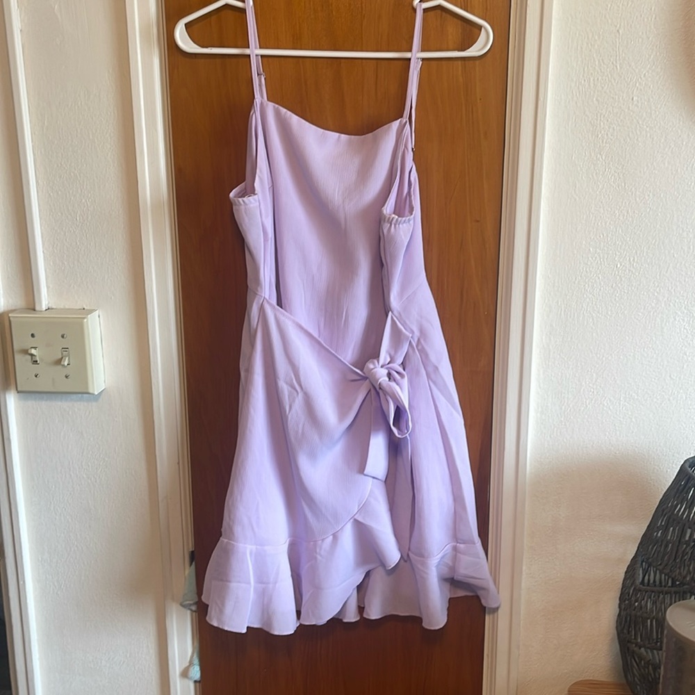 Altar’d State Lilac wrap dress